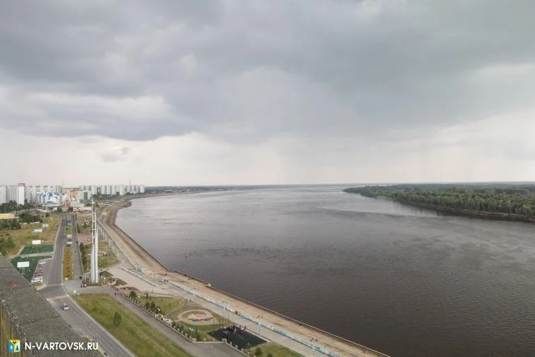 Уровень воды в Оби