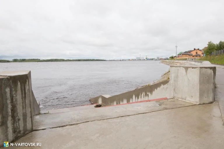 Уровень воды в реке Оби на 4 июня