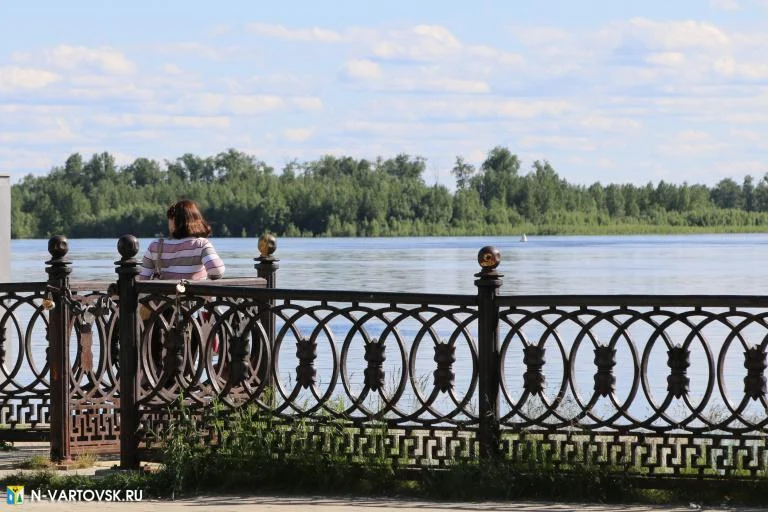 Уровень воды в реке Обь
